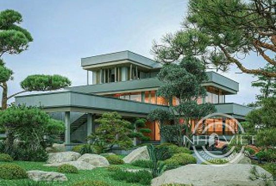 Mẫu biệt thự 4 tầng hiện đại kiệt tác dành riêng cho giới tinh hoa